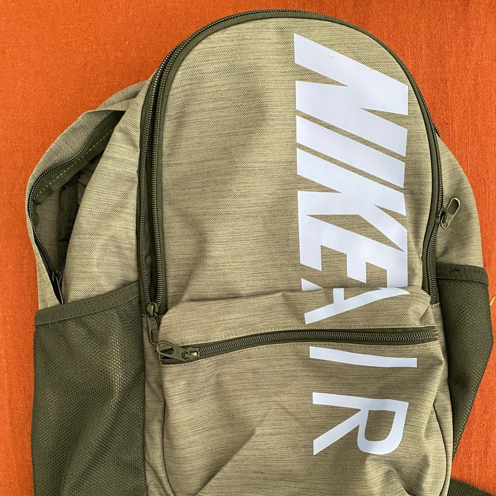 Bookbag has space for 2 water bottles.